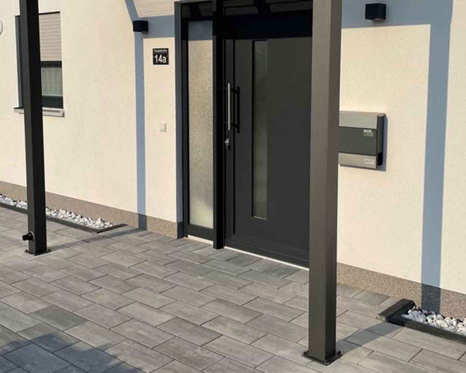 Eingangsüberdachung